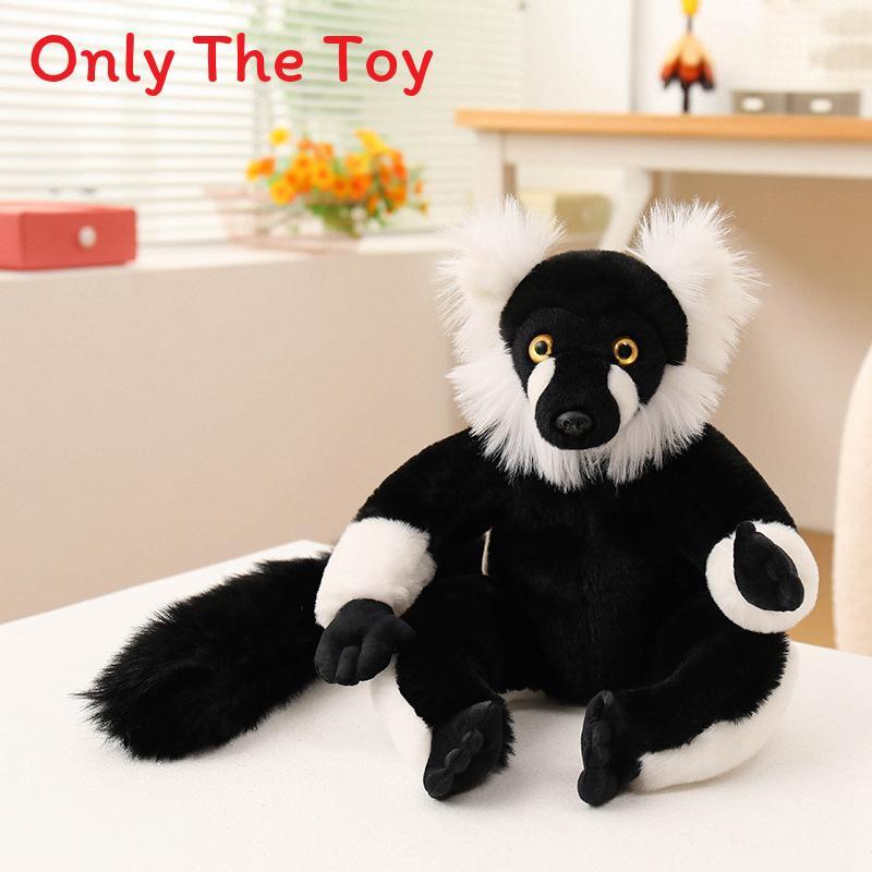 Lemur Plush Doll For Children Kids Animal Collectors Gift Soft Toy