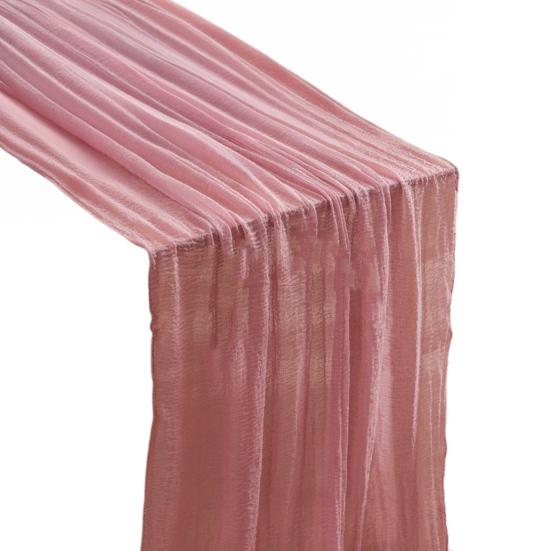 Марлевая дорожка для стола 80x300 см, марлевая дорожка для стола в стиле бохо, однотонная скатерть для свадебной вечеринки, украшения для девичника