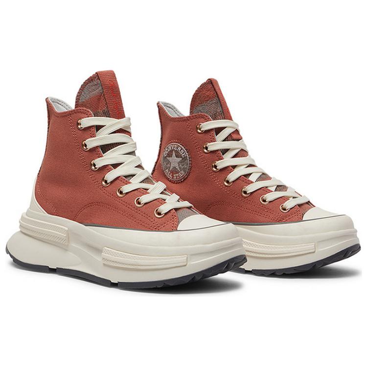 Converse LIFESTYLE Comfortable Versatile Trendy High-top Canvas Shoes Unisex Brick Red
