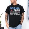 Обама 2028 Поскольку Правил Больше Нет, Обама В Президенты 2028 Футболка