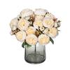 7 Forks Silk Artificial Flower Peony Home Room Wedding Wreath Festival Party Outdoor Arch Background Decor Floral Arrangement