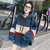 Lamb Wool Plush Sweater for Women's Autumn and Winter New Loose and Thick Insulation Hooded Top