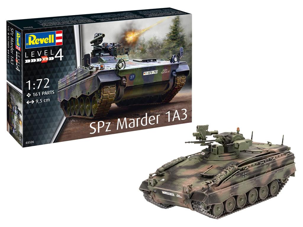 German Revell German Army SPz Marder 1A3 Plastic Model 03326 1/72