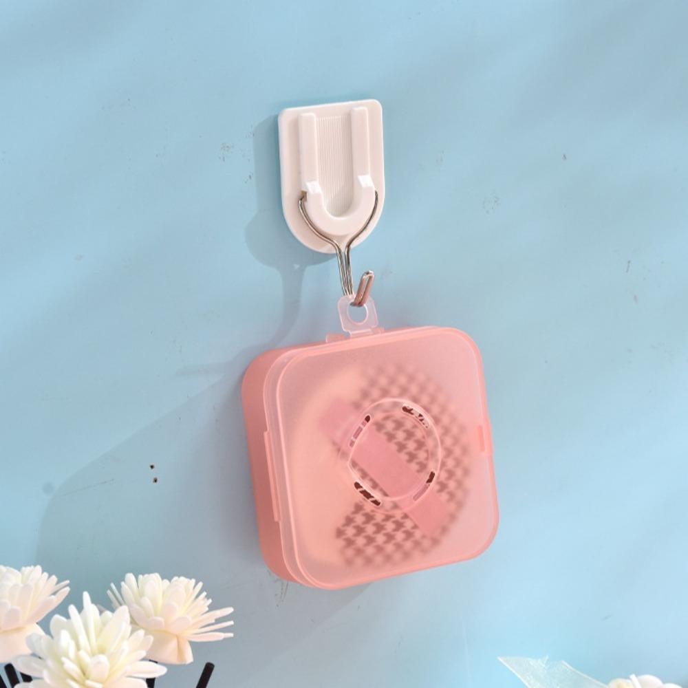 Multiple Pores Powder Puff Storage Box Portable Large Powder Puff Box Mini Empty Box  Travel