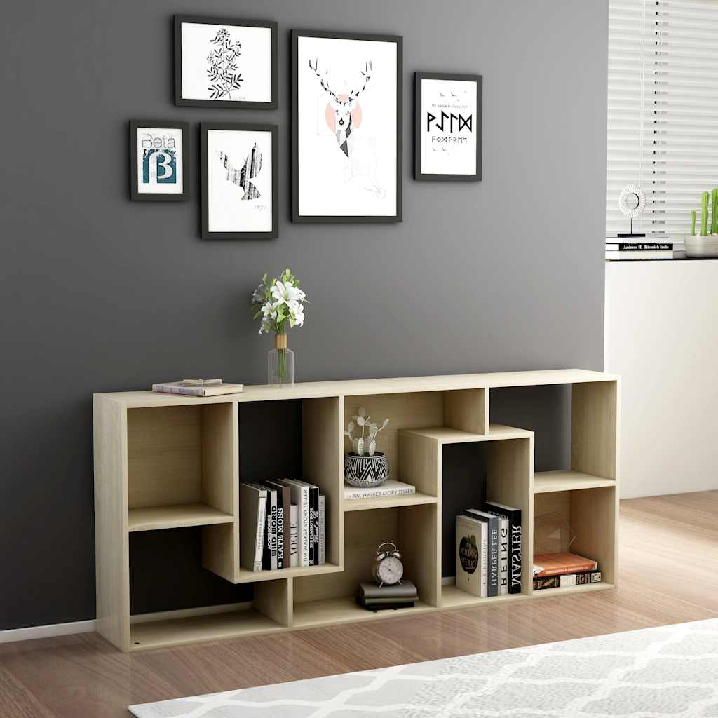 Bookshelf Sonoma Oak 67 x 24 x 161 cm Particleboard