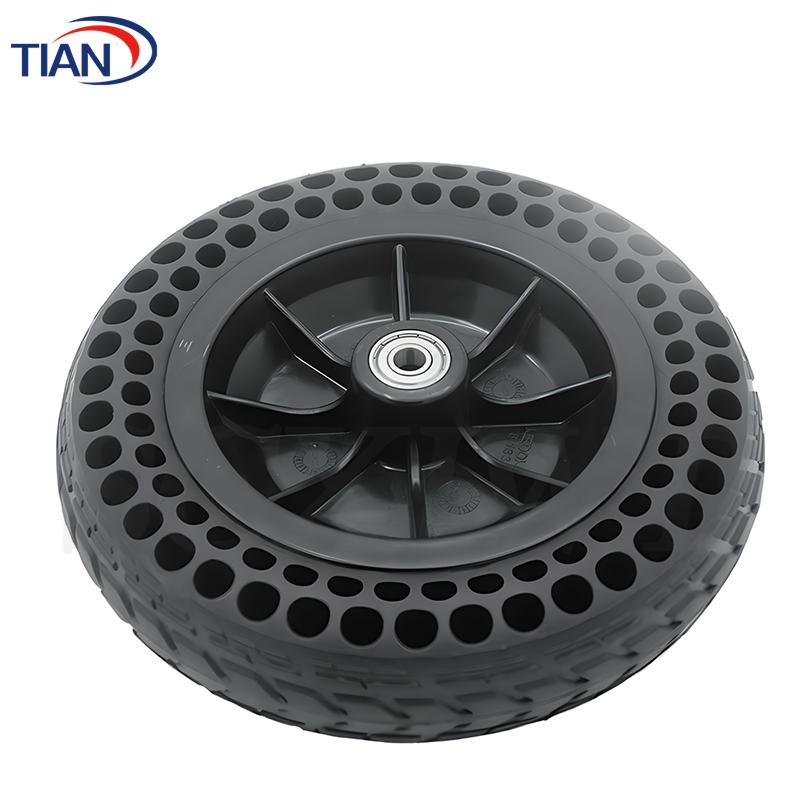 8 Inch 8X2 Solid Tyre with Plastic Hub 200x50 200x45-110 for Electric Scooter Wheelchair No Inflation Part  Whole Wheel Durable