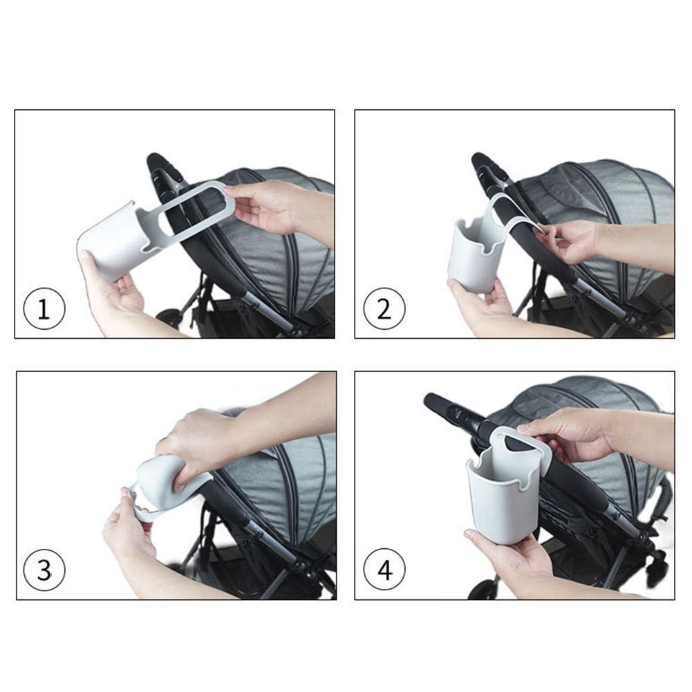 Мягкий силиконовый держатель для стакана для детской коляски, съемный держатель для бутылочки, детский держатель для велосипеда, универсальный держатель для телефона