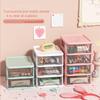 Desktop Drawer Stationery Sundries Storage Box Student Desk Office Children Headwear Barrettes Notebook