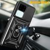 Slide Lens Funda for Vivo V30 Pro 5G Case for Vivo V30 Lite X100 Pro V25 5G Y28 V25e Global Case Magnetic Ring Stand Armor Cover