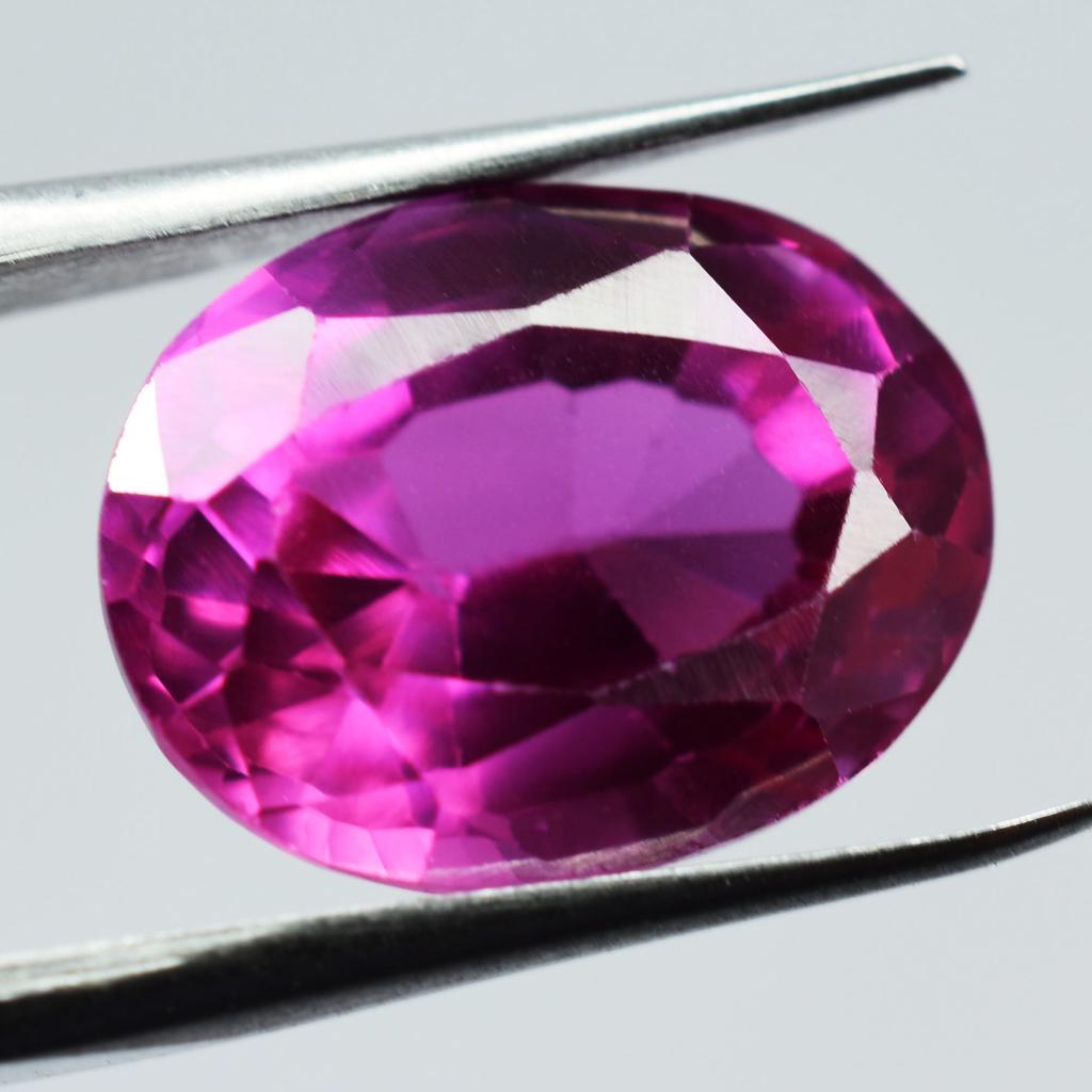Natural Pink Sapphire Loose Gemstone 6 pcs 72.64 ct Oval Shape Earring September Birthday Birthstone