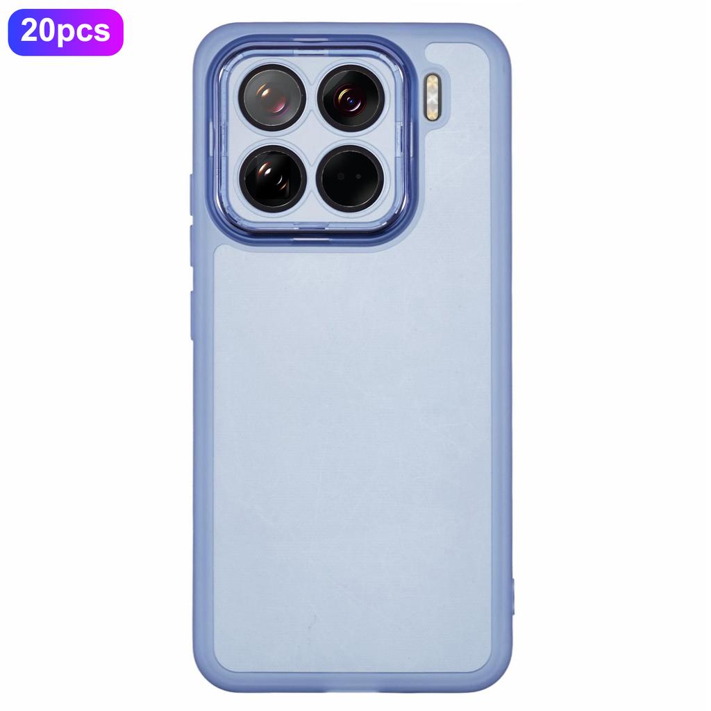 Bulk Purchasing 20Pcs For Xiaomi 15 Pro Case Electroplated Camera Frame TPU Phone Cover Precise Cutouts