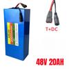 18650 48V 20Ah 13S5P Battery Pack Lithium Li-ion Battery For 500-1000W Built-in BMS