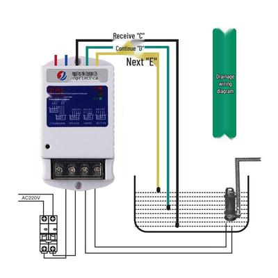 Автоматический насос для воды 220 В и контроллер уровня для бассейнов, аквариумов и башен