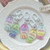 Transparent Cartoon Fish Keyring Resin Cute Bag Pendant  Car Key Holder