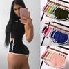 New Fashion Export Sports Shorts Women's Home Casual Solid Color Fashion Yoga Beach Pants Candy Color Hot Pants