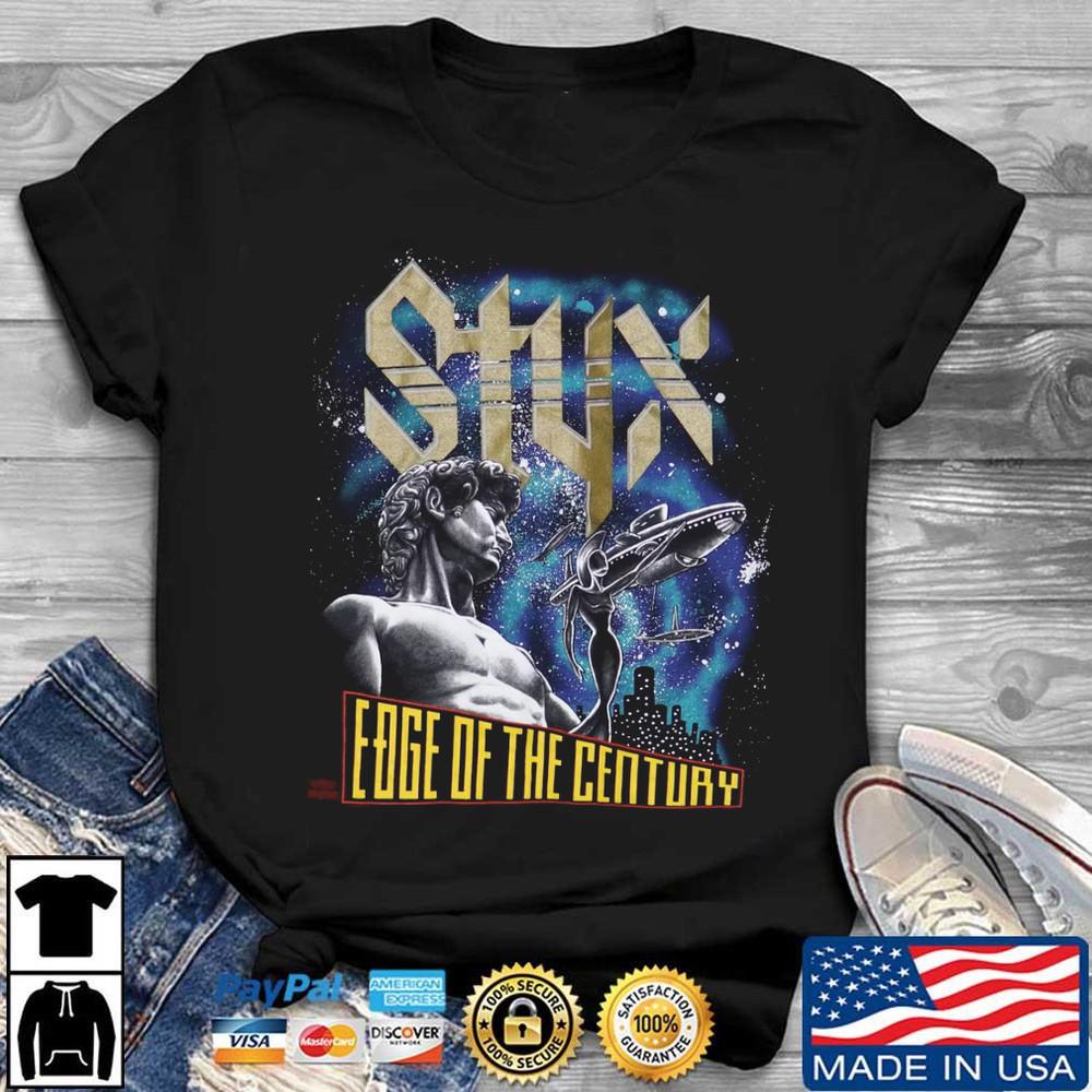 Новая Винтажная Футболка Styx Edge Of The Century 1997 г. Все размеры Футболка C256 Унисекс Футболка