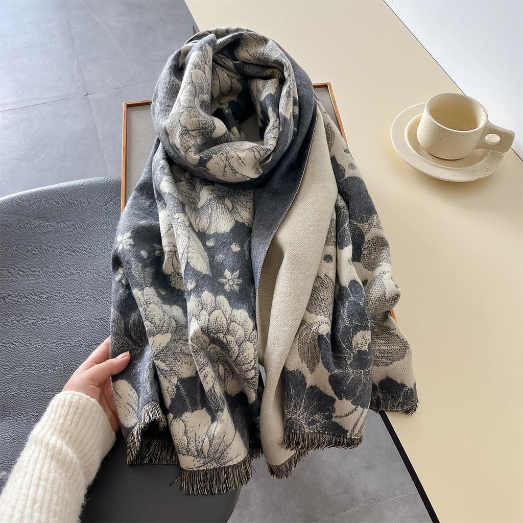 Cashmere Scarf for Women Thick Warm Winter Blanket Brand Female Luxury Quality Shawl Wrap Bufanda Poncho Echarpe Pashmina