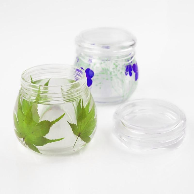 Jars Resin Molds Silicone Bathtub/Mushroom Epoxy Resin Casting Mold for Storage Box,Candy Jewelry Container,Home Decor