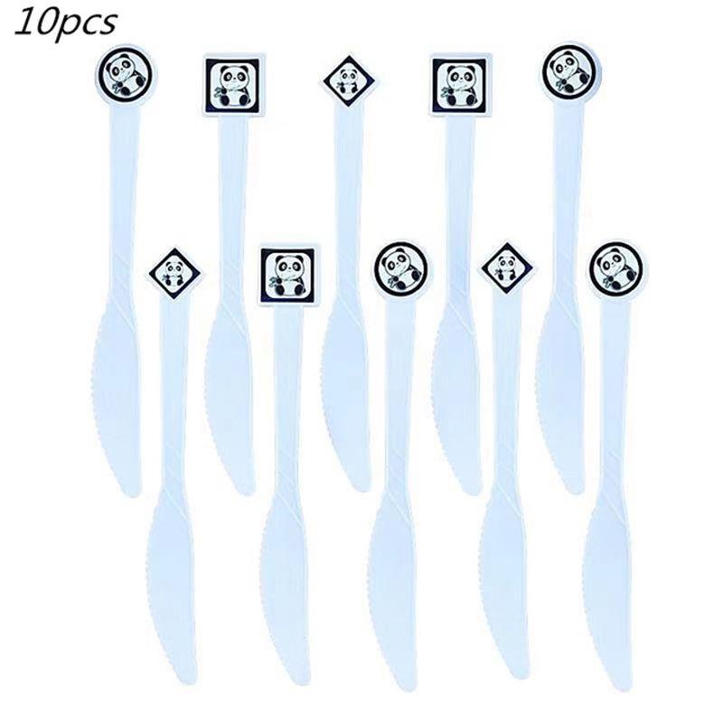 Очаровательные принадлежности для вечеринки с животными пандами, посуда, декор для детских празднований дня рождения