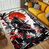 Samurai Warrior Living Room Nonslip Area Rug Soft Carpet For Bedroom Game Playroom Sofa Office Home Decor Doormat Christmas Gift C9261903