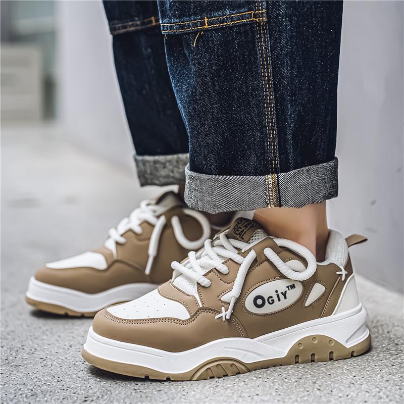 Новые мужские классические модные низкие кроссовки для скейтбординга на толстой подошве, удобные кроссовки для баскетбола на мягкой подошве