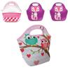 Childrens Insulated Food Cooler Bag With Rubber Construction For Travel And Picnic Use