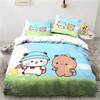 Cute Bubu And Dudu Cartoon Print All Season Twin Bedding Set  Comforter Set Bed Duvet Cover Double King Comforter Cover