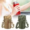 Durable Oxford cloth Water Bottle carriers With Expandable Top Opening And Utility Pocket For Hiking Backpacks Accessories