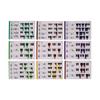 Piano Chord Card Piano Chords Chart Finger Chart 120pcs Color Coded Cards for Piano Beginners Music