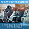 CHASO Muffler Hanger Muffler Ring Reinforced Hanging Rubber Intersecting Cross 90 Degree 12mm Hole Height Adjustment Car Muffler Hanger Vibration