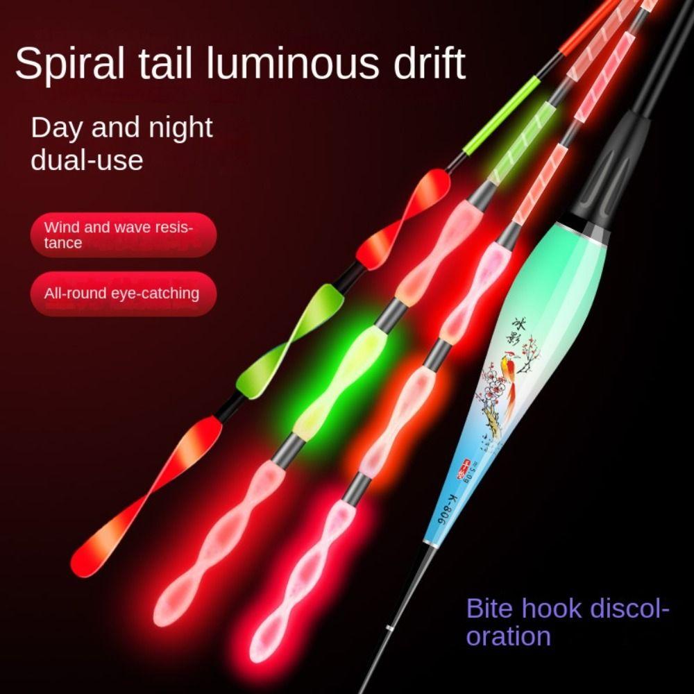 Скользящий дрейфовый поплавок для рыбалки Индикатор поклевки Сигнализатор. Бобберс с длинным хвостом