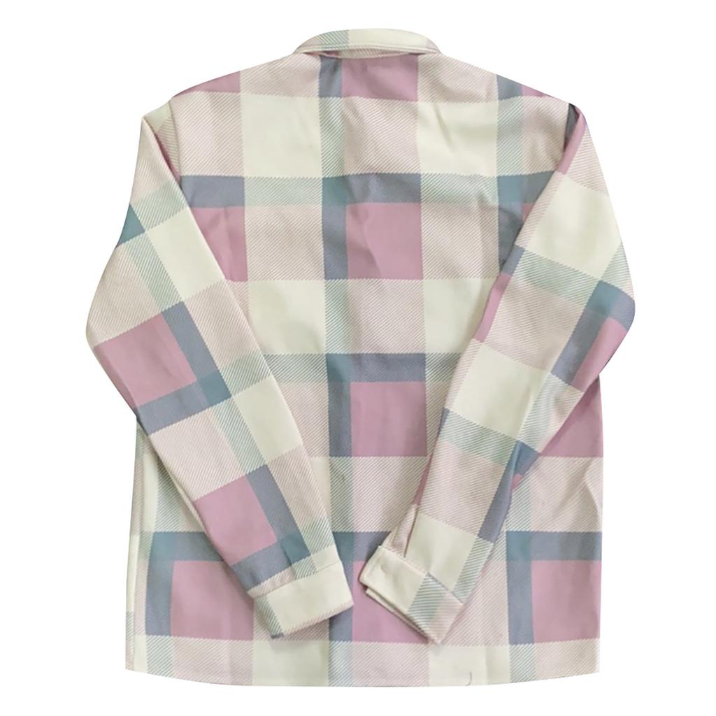 Мужская модная шерстяная куртка с длинным рукавом и пуговицами в клетку с принтом