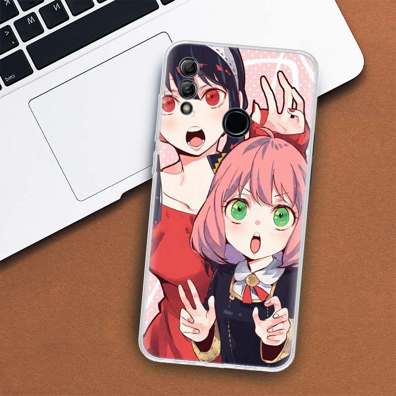 Детский чехол SPY×FAMILY Anya для Huawei Y5 Y6 Y7 Y9S P Smart Z 2021 2019 Honor 10 Lite 9 20 9X 8S 8X 8A Pro 20i Coque