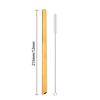 Straight Straw with Brush Tubes Reusable Metal Straw 304 Stainless Steel Drinking Straws Large 12mm Bubble Tea Milkshake Straw