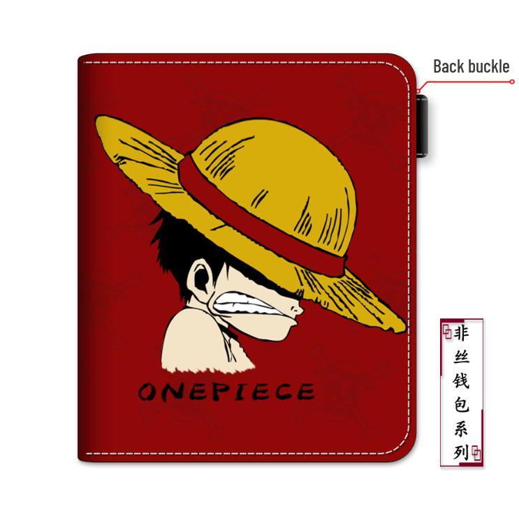 Кошелек для монет и держатель для карт на молнии из аниме One Piece