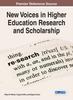 Книга New Voices In Higher Education Research and Scholarship
