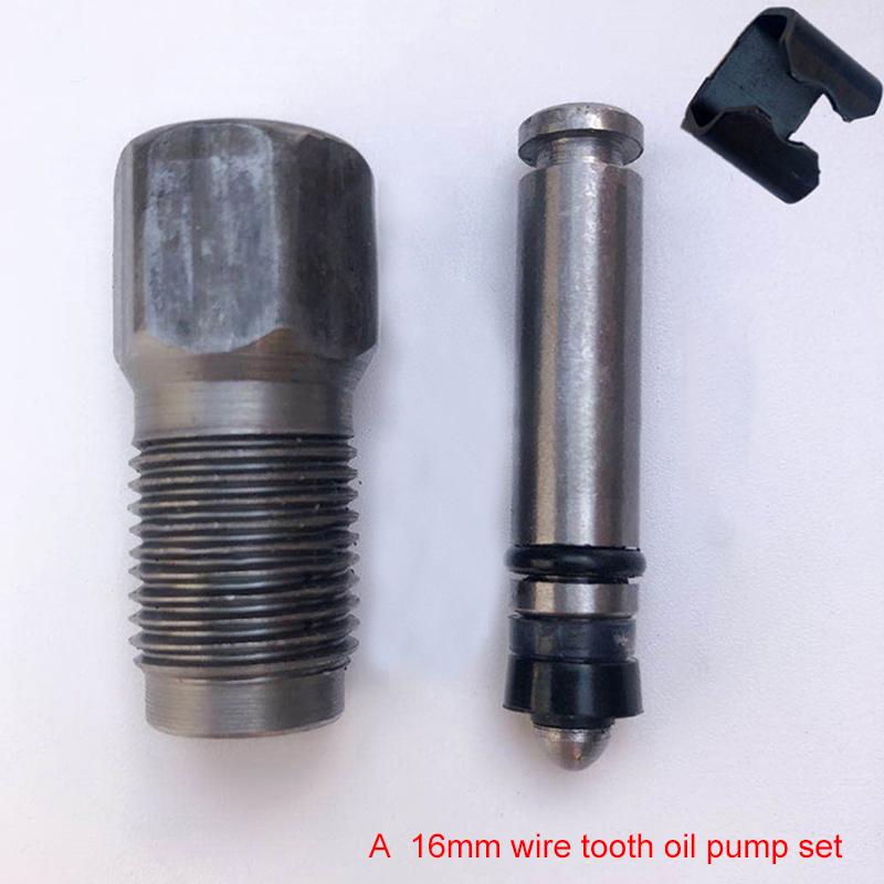 1 комплект, горизонтальный 2T Jack Ton масляный насос, чашка насоса, аксессуары с резьбовыми зубьями