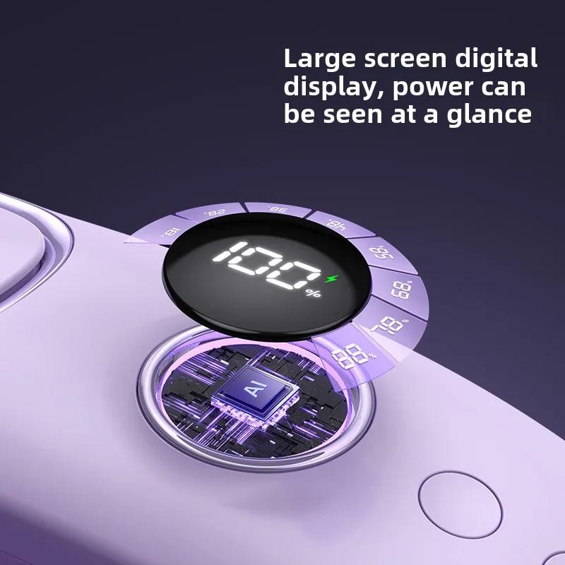 Newest Portable Battery Rechargeable Camp Hands Free Neck Fan Mini Wearable Hanging Neck Cooling Fan for Outdoor Motion Travel