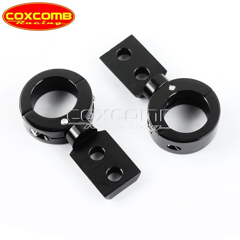 Motorcycle Universal 22mm 25mm 32mm Fog Light Clamp Engine Bar Tube Light Holder Stand Adapter Clamp For Honda Yamaha Suzuki