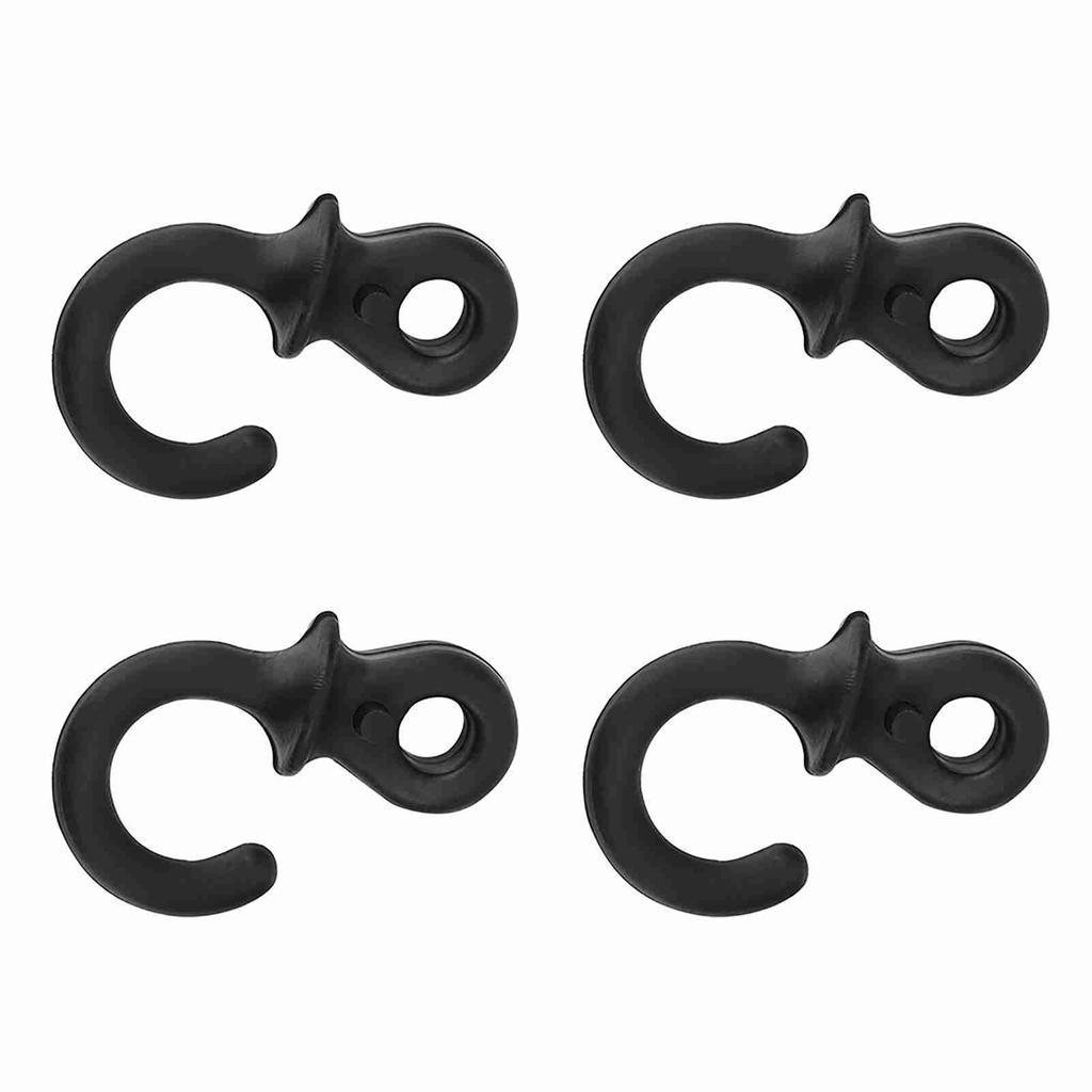 4Pcs   Rubber Compound Bow String Stabilizer Vibration Damper  (Black)