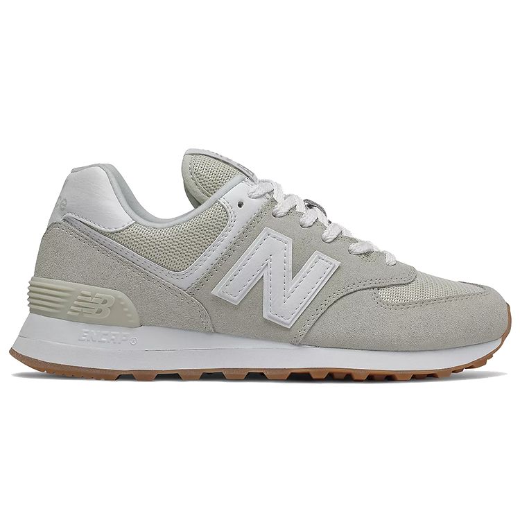 New Balance 574 Silver Birch Женские кроссовки серо-белые WL574PC2