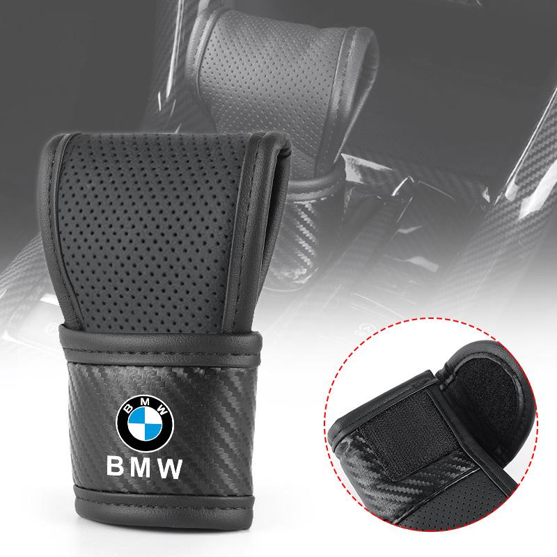 ZQHU8 Car Center Console Gear Shift Knob Cover Handle Case For BMW 1 3 5 7 Series X1 X2 X3 X4 X5 F10 F15 F16 F20 F30 F18 F25 M3 M4 E34