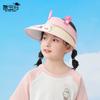 1110 Новые детские шляпы Летние для мальчиков и девочек Защита от солнца Солнцезащитная шляпа На открытом воздухе Мультяшное животное Широкие поля Пустой верх Шляпа