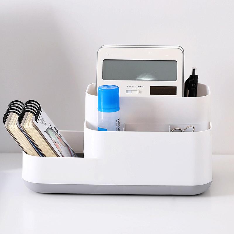 Настольный ящик для хранения Ящик для хранения косметики Ящик для хранения с отделениями Ящик для туалетного столика Контейнер Коробка для мелочей Коробка для косметики