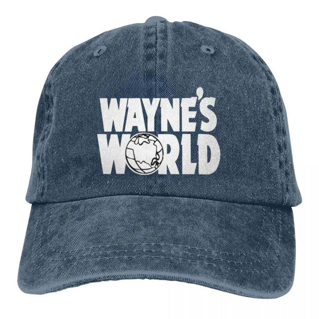 Бейсбольная кепка Waynes World Популярная комедийная кепка Kpop Rock Trucker Hat Дышащая унисекс мужская мода индивидуальный логотип бейсболки
