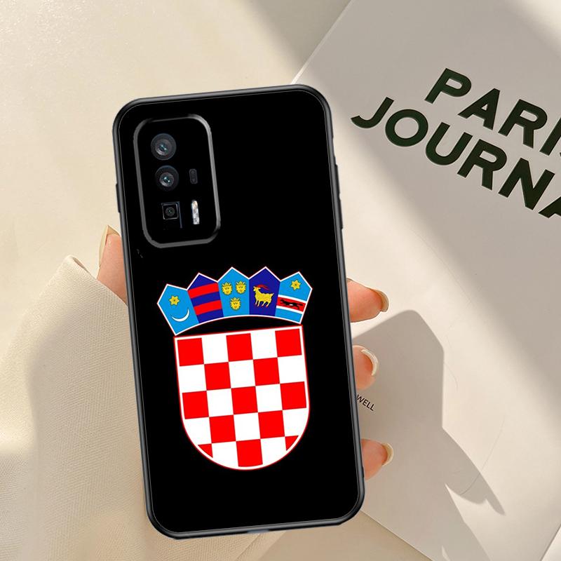 Чехол Флаг Хорватии Для Xiaomi 15 14 Ultra 13T 14T 15T Pro 17 Pro Max POCO X7 Pro X3 X5 X6 F5 F6 F7 F8 Чехол
