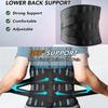 Waist Support Belt 6 Sections Anti-Slip Orthopedic Waist Support Breathable Waist Support Belt
