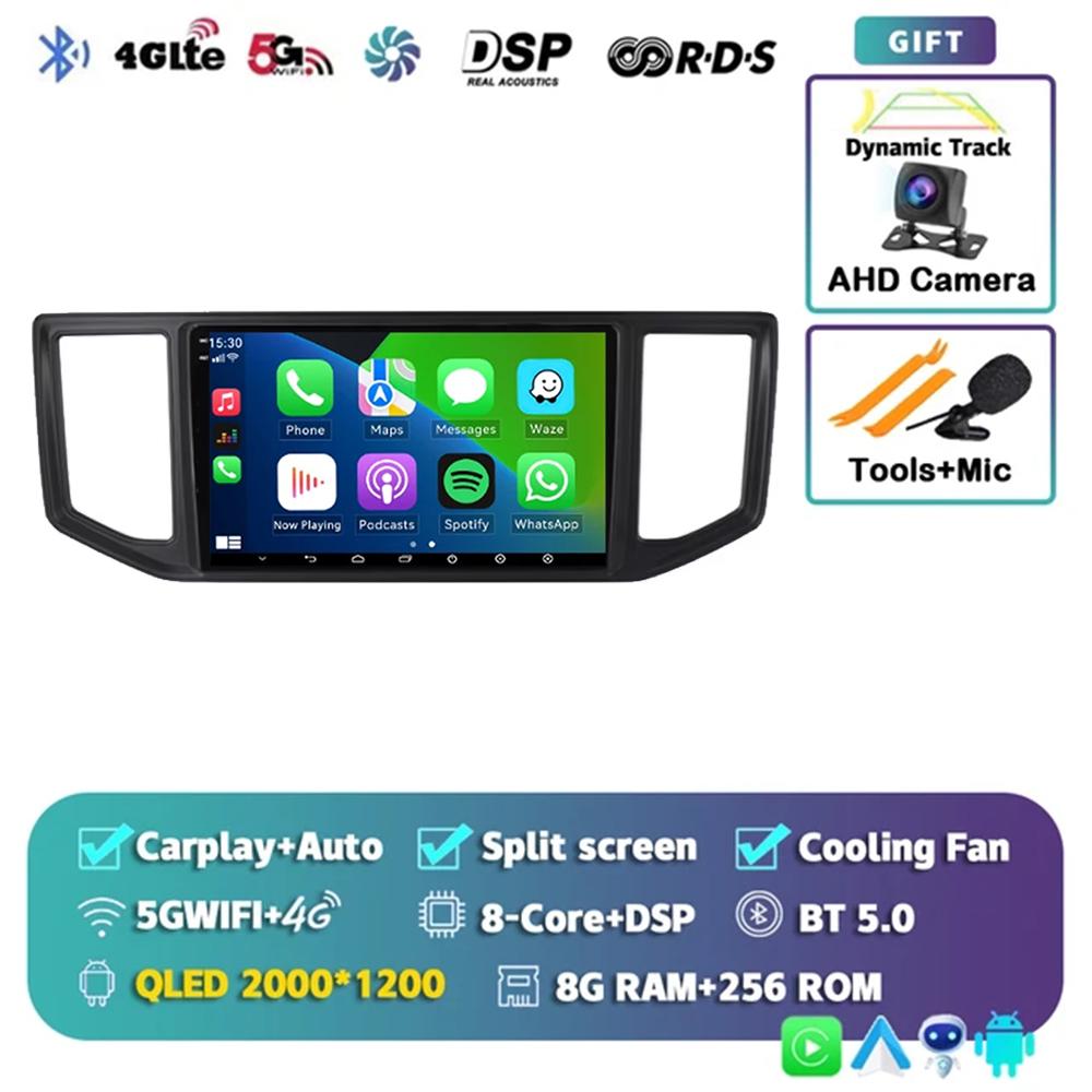 Видеоплеер Android 14 для VW Crafter Man Tge 2017 2018 2019 2020 Автомобильное радио Мультимедиа Навигация Беспроводной Carplay QLED Экран