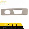 Stainless Steel Cigarette Lighter Decoration Frame for IX35 Car Console