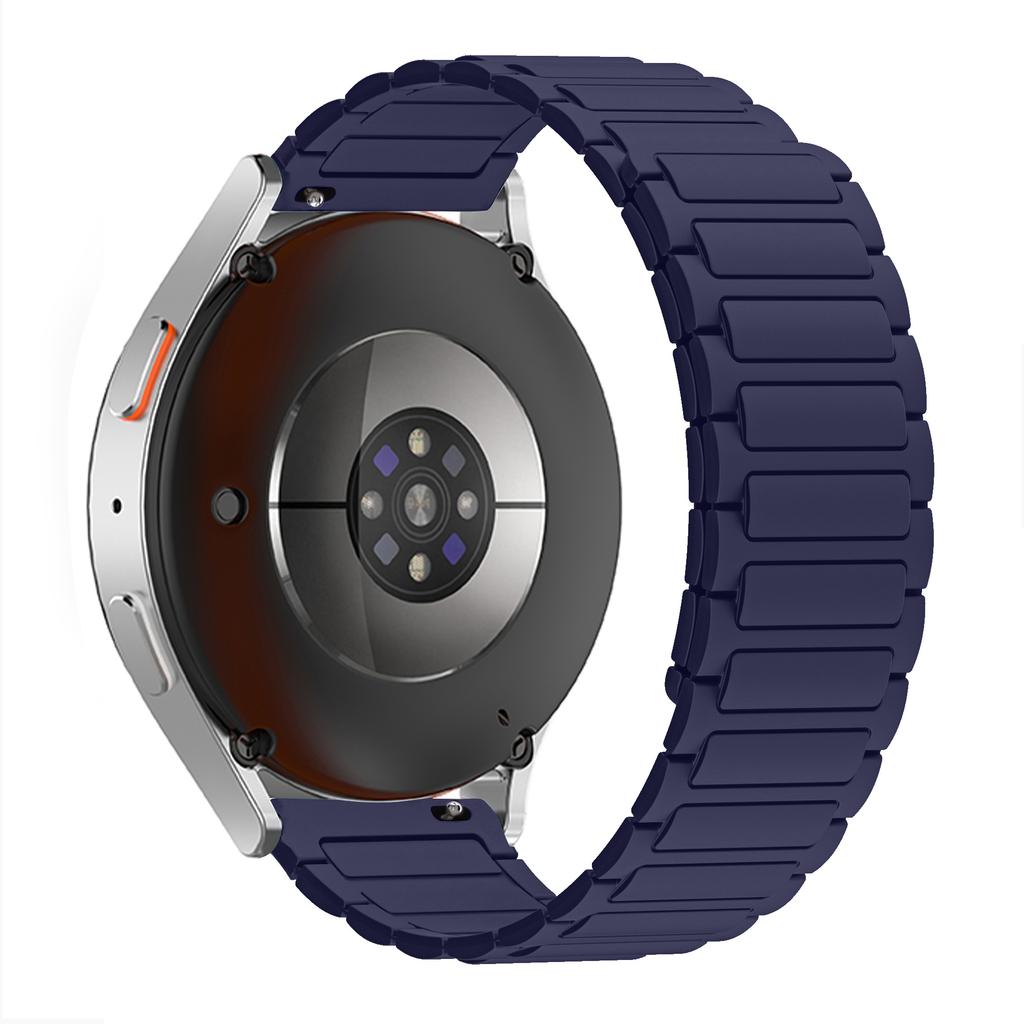 18mm 20mm 22mm Silicone Strap for Huawei Watch GT6 GT5 6Pro GT4 46mm Magnetic Band for Samsung Galaxy Watch 7 6 5 4 Classic 5Pro
